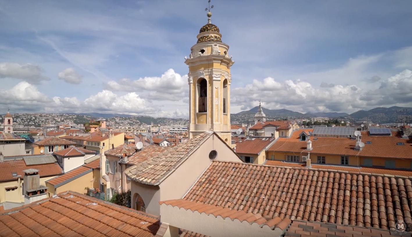 Clocher de l'Eglise Sainte Rita, vieux-Nice eglise sainte rita nice video