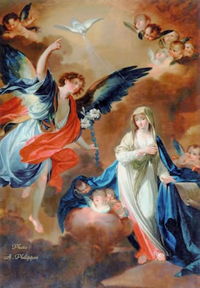 Tableau de l'Annonciation de Marie Tableau de l'Annonciation de Marie