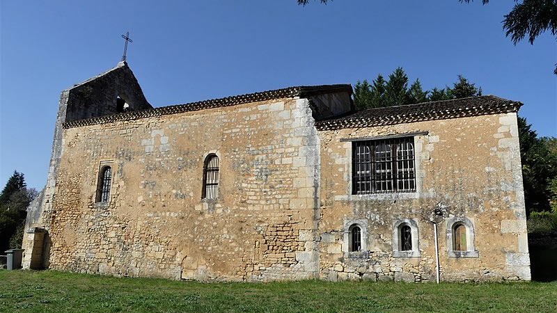 Saint Georges de Montclard Saint Georges église