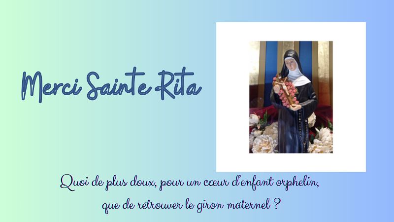 merci sainte rita